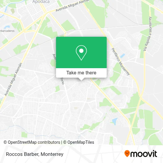 Roccos Barber map