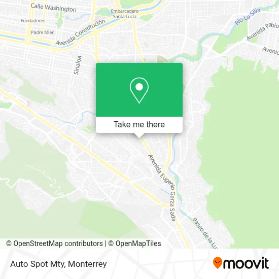 Auto Spot Mty map