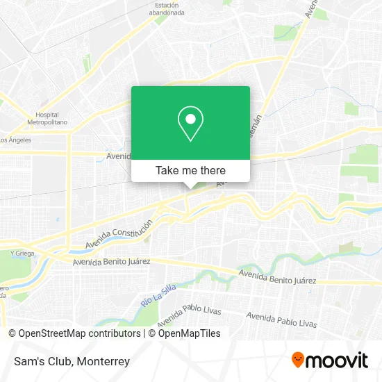 Sam's Club map