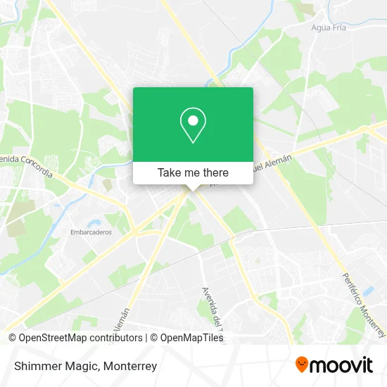 Shimmer Magic map