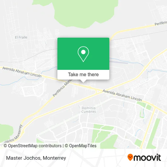Master Jochos map