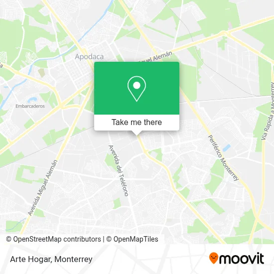 Arte Hogar map