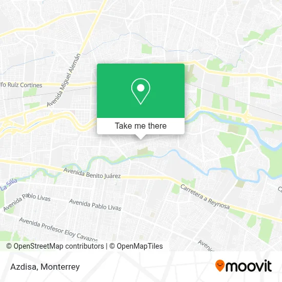 Azdisa map