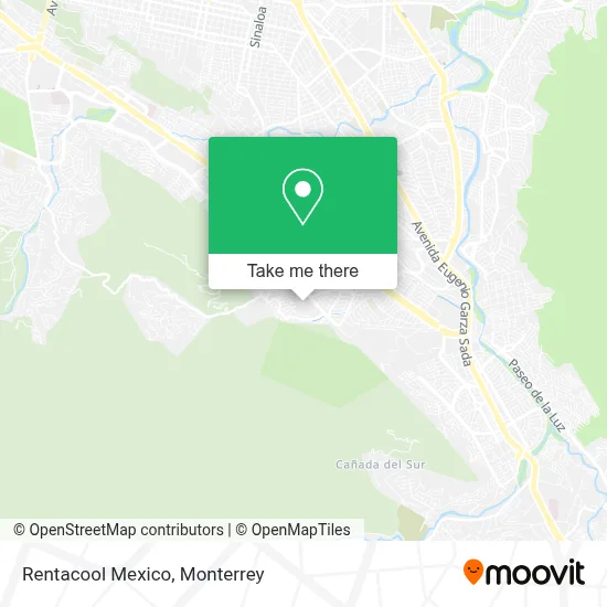 Rentacool Mexico map