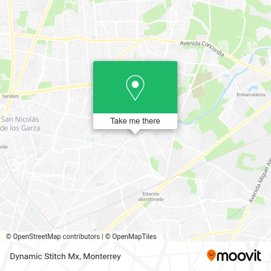 Dynamic Stitch Mx map