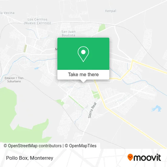 Pollo Box map