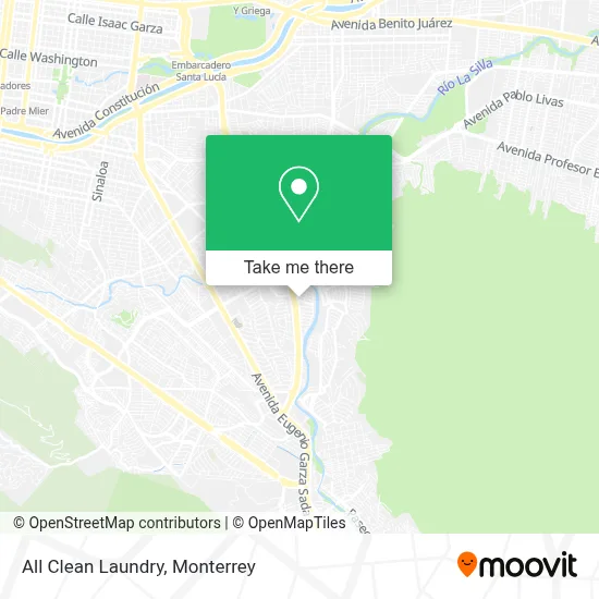 All Clean Laundry map