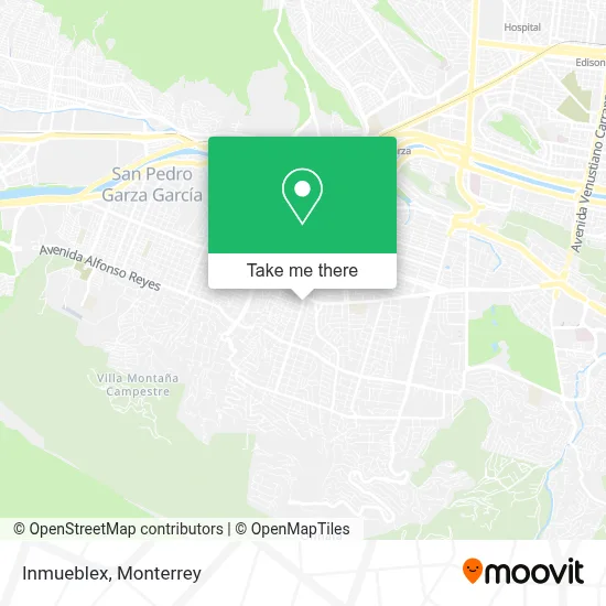 Inmueblex map