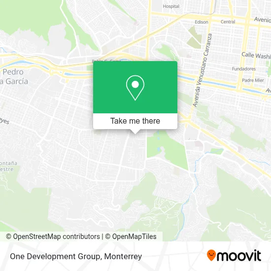 One Development Group map