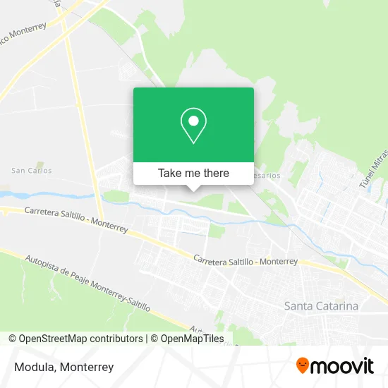 Modula map