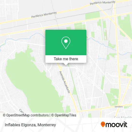 Inflables Elgonza map