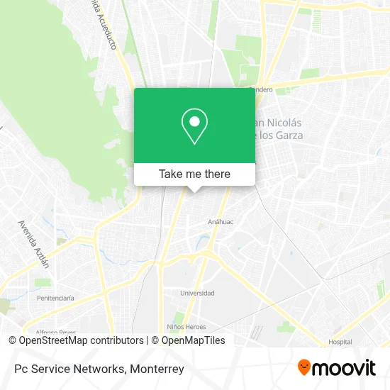 Pc Service Networks map