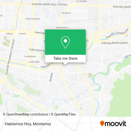 Hablemos Hoy map