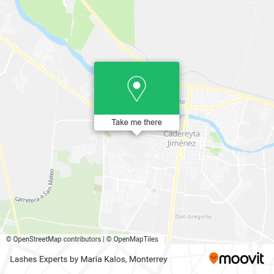 Lashes Experts by Maria Kalos map