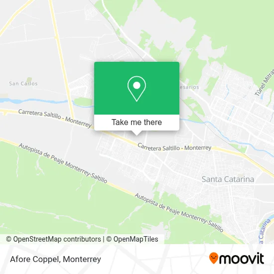 Afore Coppel map