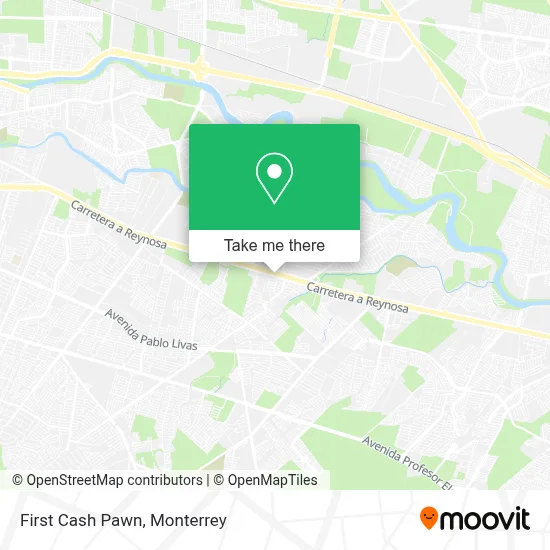 First Cash Pawn map