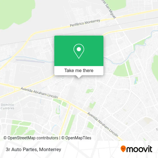 3r Auto Partes map