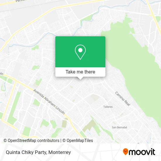 Quinta Chiky Party map
