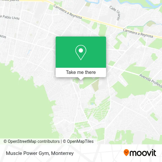 Muscle Power Gym map