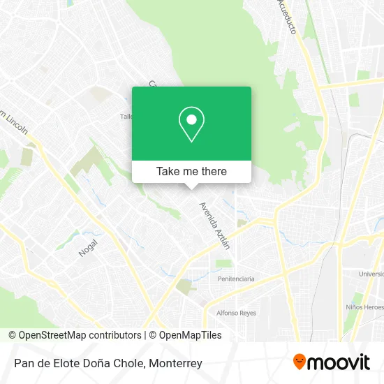 Pan de Elote Doña Chole map