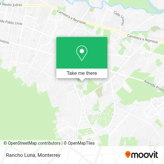 Rancho Luna map