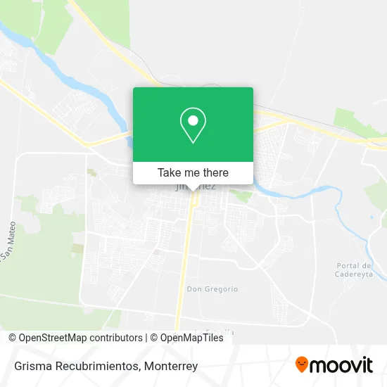 Grisma Recubrimientos map