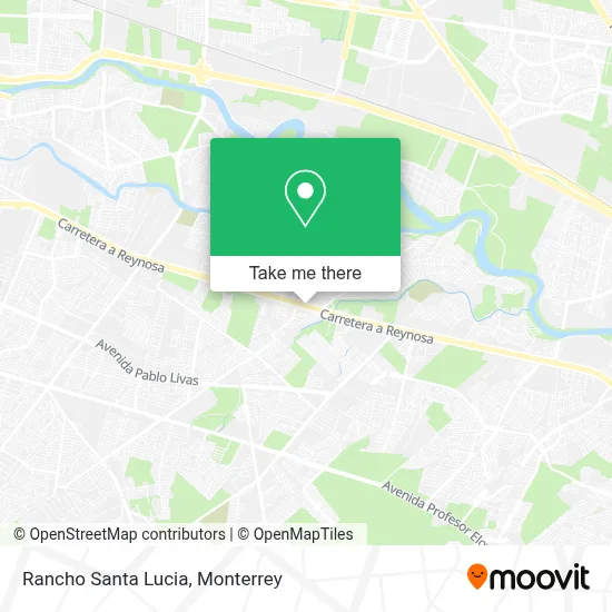 Rancho Santa Lucia map