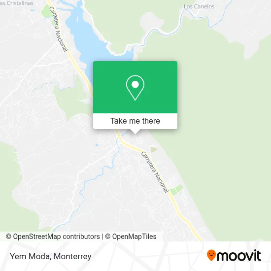 Yem Moda map