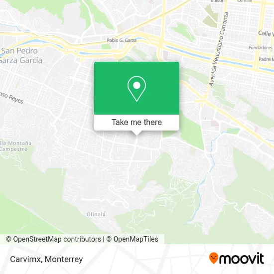 Carvimx map