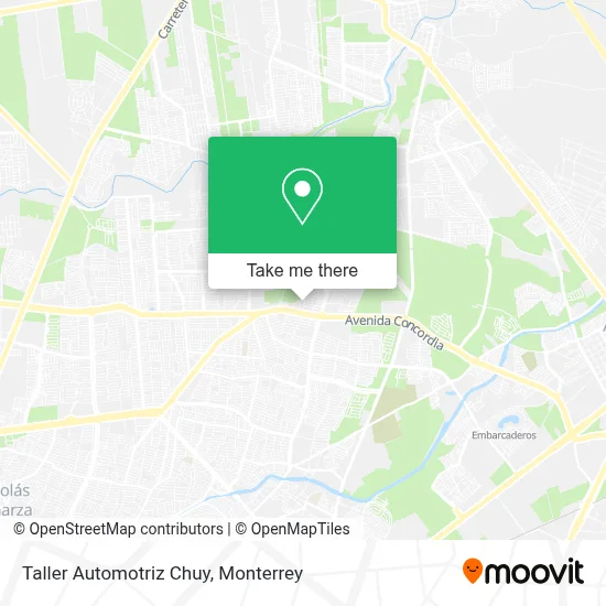 Taller Automotriz Chuy map