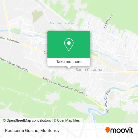 Rosticeria Guicho map