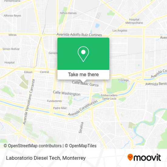 Laboratorio Diesel Tech map