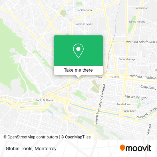 Global Tools map