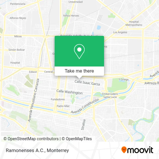 Ramonenses A.C. map