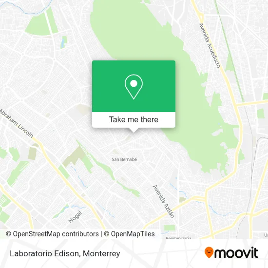 Laboratorio Edison map