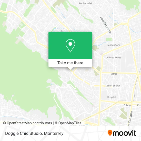 Doggie Chic Studio map