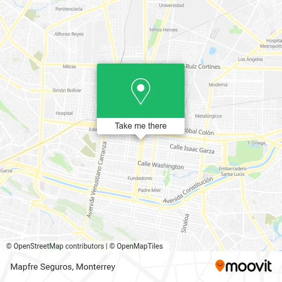 Mapfre Seguros map