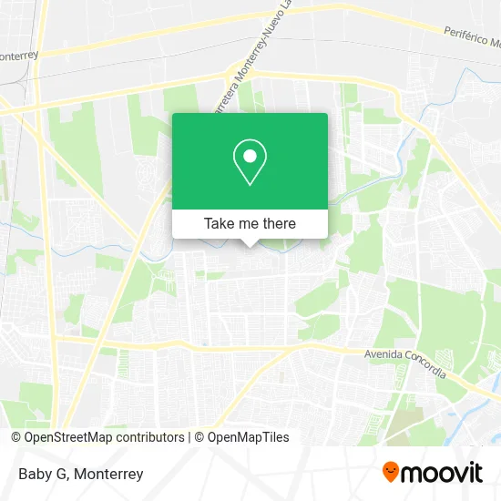 Baby G map