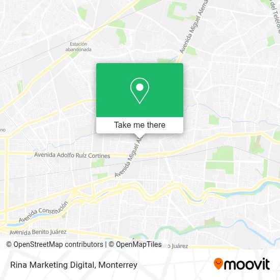 Rina Marketing Digital map