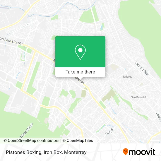 Pistones Boxing, Iron Box map