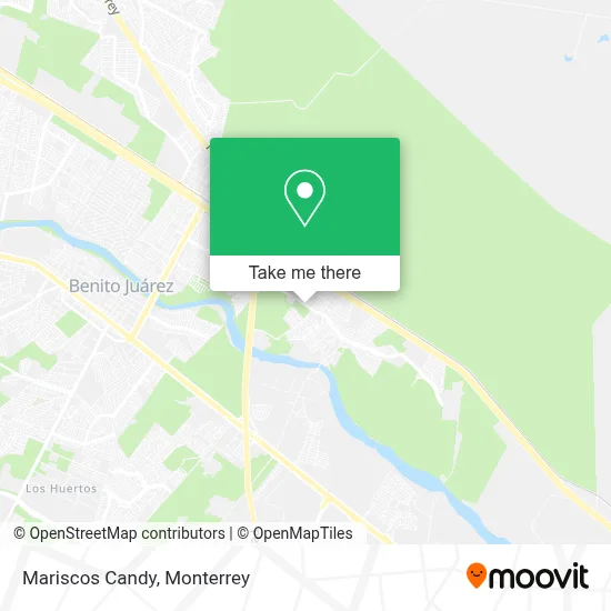 Mariscos Candy map