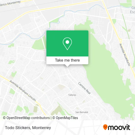 Todo Stickers map