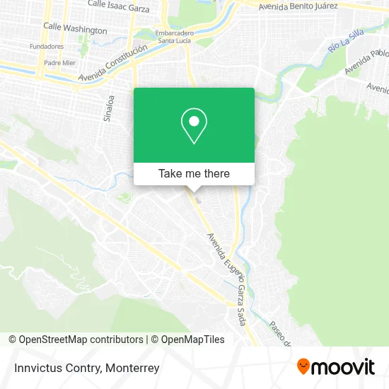 Innvictus Contry map