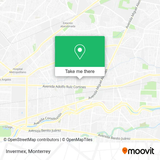 Invermex map