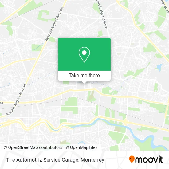 Tire Automotriz Service Garage map