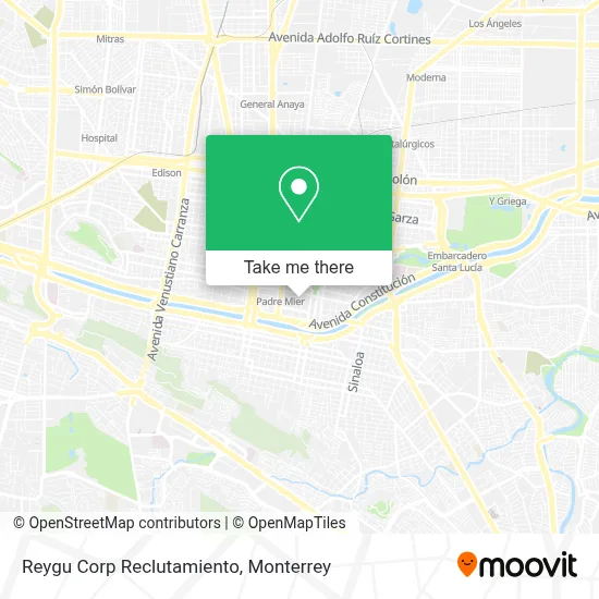 Reygu Corp Reclutamiento map