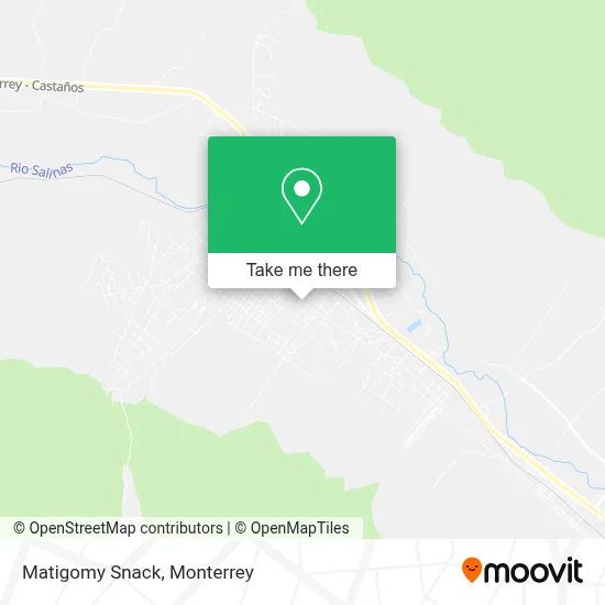 Matigomy Snack map