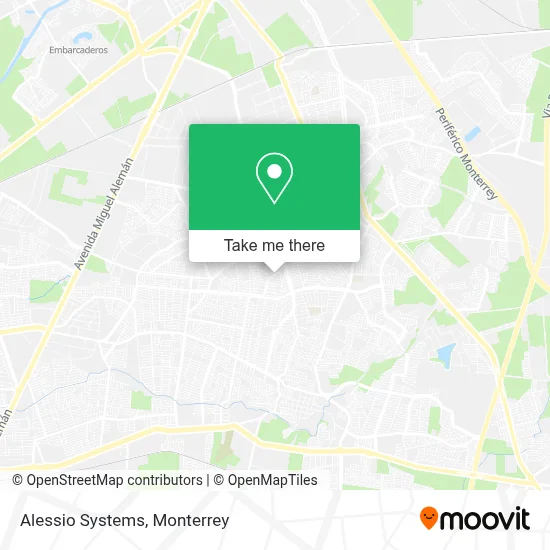 Alessio Systems map