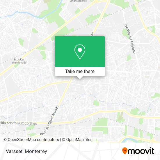 Varsset map
