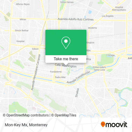 Mon-Key Mx map